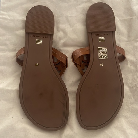 Tory Burch Miller Metal Logo Sandal - Picture 6 of 8